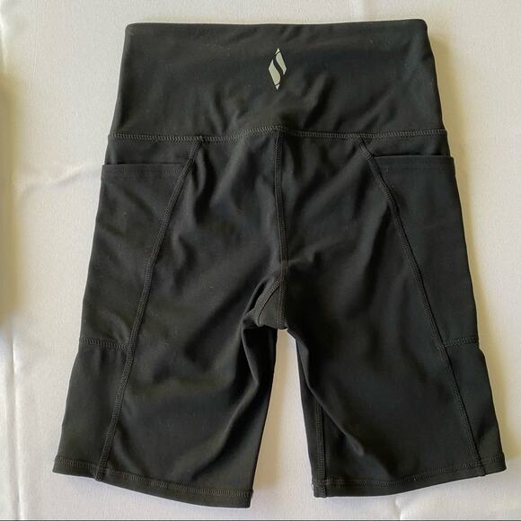 SKECHERS PERFORMANCE Womens GoFlex Pocket Bike Shorts Size XS Black - Picture 4 of 7